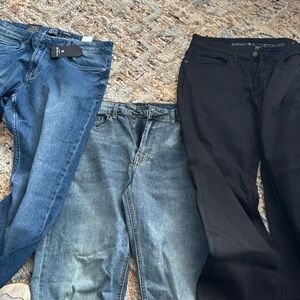 Group of 3 Jeans
